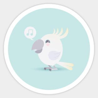 Happy Cockatoo Sticker